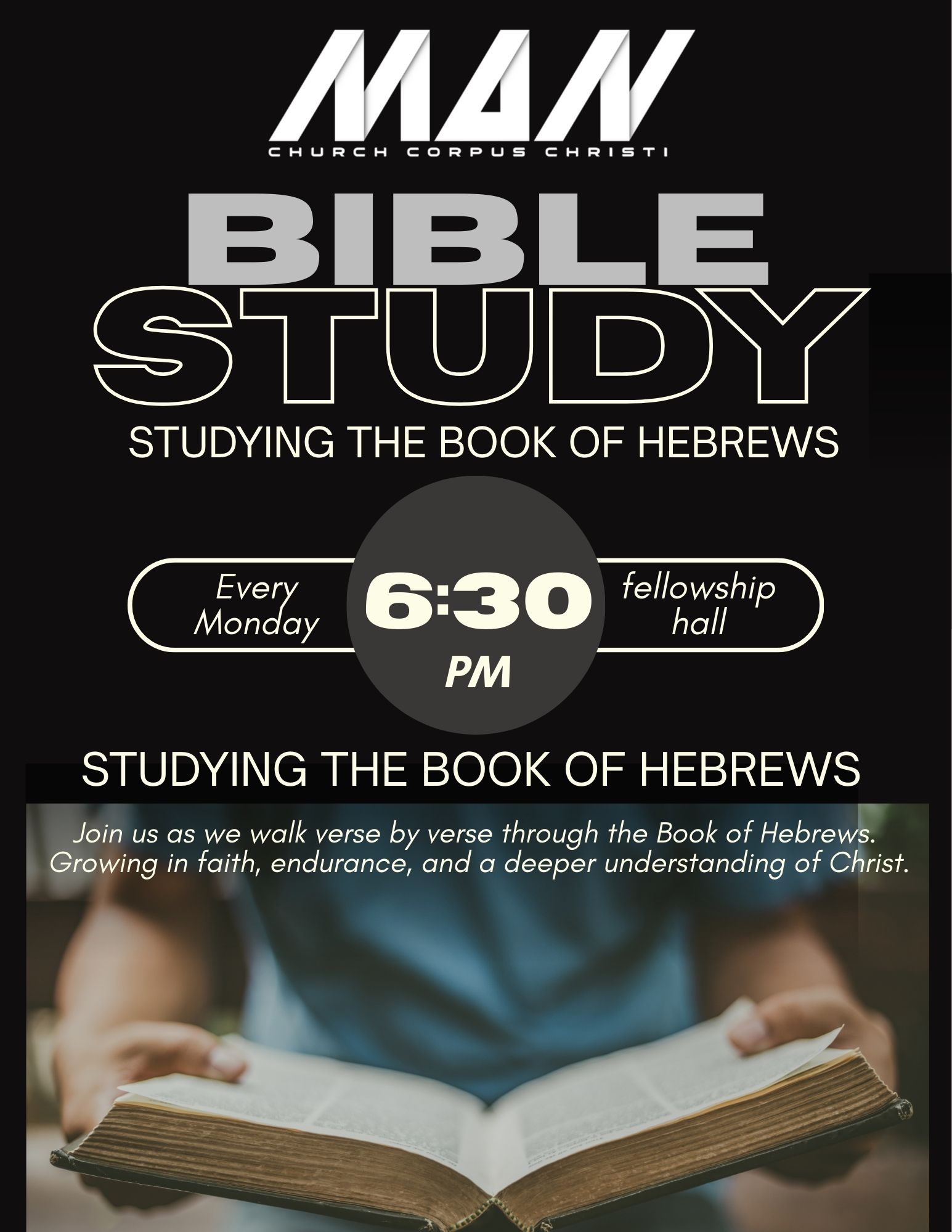 MAN CHURCH CORPUS CHRISTI BIBLE STUDY